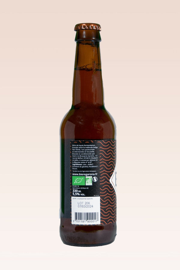 AMBER - Garona biere composition - Pale Ale / Ambrée / 5°% vol.