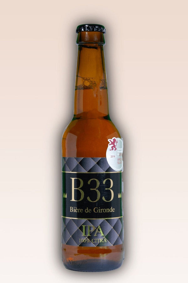 B33 - Ici On Brasse Biere Artisanale - IPA / Blonde / 5.5% vol.