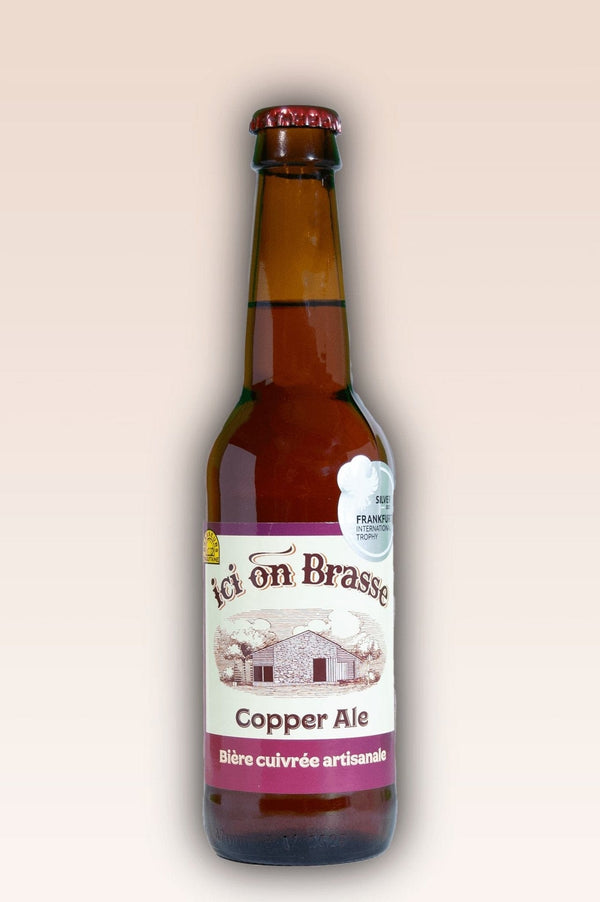 COPPER ALE - Ici On Brasse Biere Artisanale - Copper Ale / Rousse / 5.5% vol.