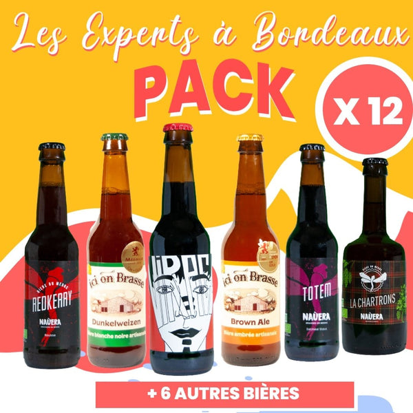 LES EXPERTS A BORDEAUX - LA CHOPE DES ARTISANS Biere Artisanale - Lager | Stout | Porter | Pale Ale | Triple / Ambrée | Blonde | Brune | Rousse | Noire / 3.5 à 11.5% vol.