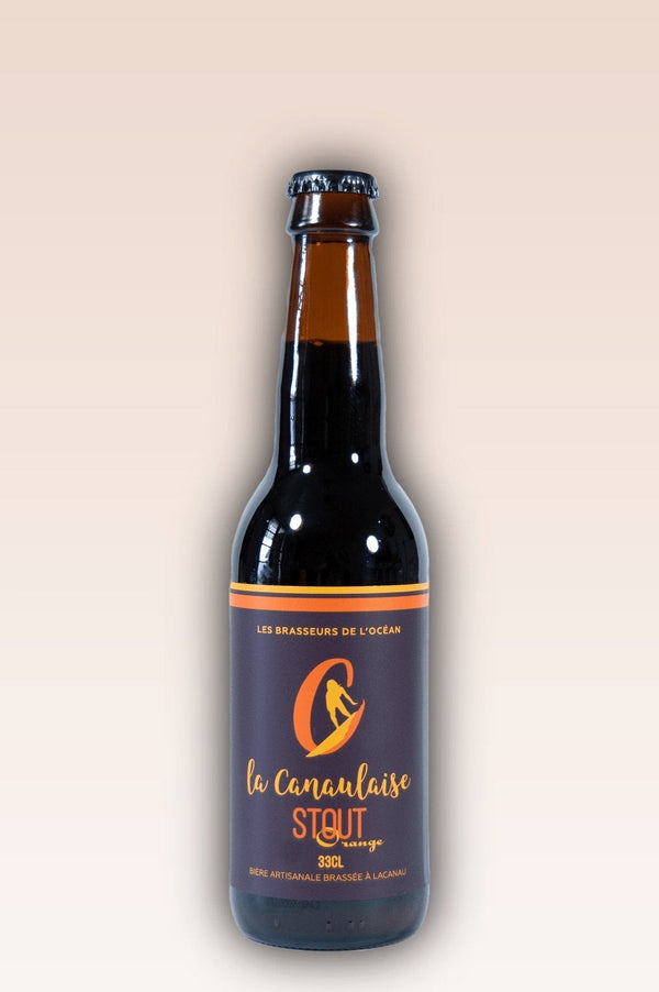 STOUT - La canaulaise Biere Artisanale - Stout / Noire / 4.5% vol.